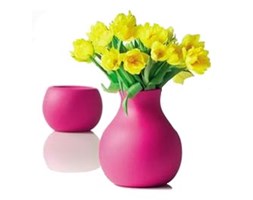 Wazon gumowy Menu Flexible Pink S