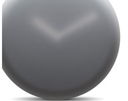 Zegar LEFF hazy35 black white hands