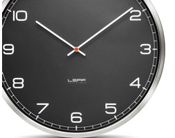 Zegar LEFF one55 steel black arabic