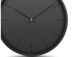 Zegar LEFF tone35 black index