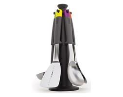 Zestaw przyborów kuchennych x5 na stojaku Joseph Joseph Elevate Steel