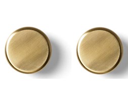 Zestaw wieszaczków ściennych x2 Menu Norm Brass