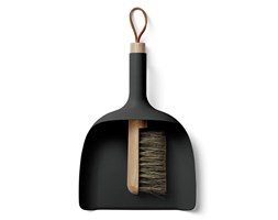 Zestaw zmiotka z łopatką Menu Sweeper&Funnel Black