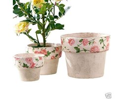 Zestaw Doniczek "Rose"