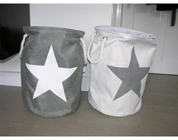 Kosz na pranie worek na zabawki "Stars" zestaw 2 szt.