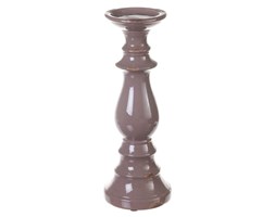 Dekoria Świecznik Vintage brązowy ceramika 36cm -20%, 36cm