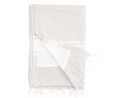 RĘCZNIK PURE COTTON Z FRĘDZLAMI KOLOR JASNOSZARY