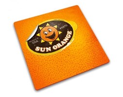 Podstawka kwadratowa ORANGE STICKER