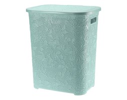 Kosz na bieliznę 55l FANCY, mięta