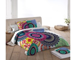 Dekoria Komplet pościeli Mandala II, poszwa 160 × 200 cm, 2 poszewki 70 × 80 cm