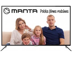 Telewizor MANTA 55LUA38M. Klasa energetyczna A