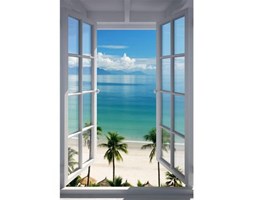 Plakat BEACH WINDOW 61 x 91.5 cm