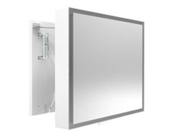 Lustro łazienkowe z oświetleniem wbudowanym ODSUWANE LED 78 x 60 MIRANO