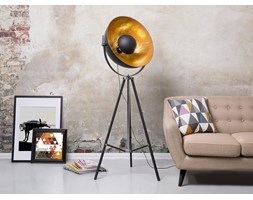 Lampa stojąca - podłogowa w kolorze czarnym - oświetlenie - THAMES II