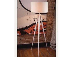 Lampa stojąca biała - podłogowa - oświetlenie - STILETTO
