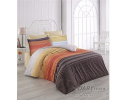 Pościel bawełniana Summer Orange Premium 200x220
