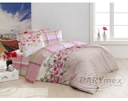 Pościel bawełniana Sierra Pink Premium 160x200