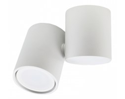 LM P 1327 WH REFLEKTOR NOWOCZESNA LAMPA SUFITOWA OPRAWA NATYNKOWA ALUMINIUM BIAŁY GU10 LED
