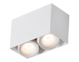 LM P 818/2 WH PLAFON NOWOCZESNA LAMPA SUFITOWA OPRAWA NATYNKOWA BIAŁY PAR16 GU10 LED