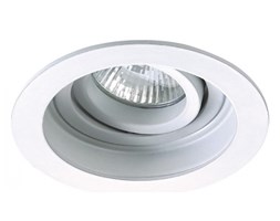 PP Design 711 WH OPRAWA HALOGENOWA LED WPUSZCZANA OCZKO REGULOWANA ALUMINIUM BIAŁY MR16 GU10 GU5,3