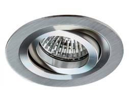 PP Design 712/1 OPRAWA HALOGENOWA LED WPUSZCZANA OCZKO REGULOWANA ALUMINIUM DRAPANE MR16 GU10 GU5,3