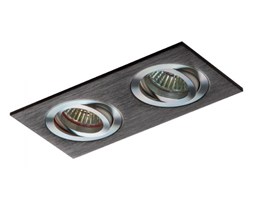PP Design 816/2 OPRAWA HALOGENOWA LED WPUSZCZANA OCZKO REGULOWANA ALUMINIUM CZARNY MR11 GU10 GU5,3