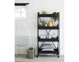 Industrialny stojak Black