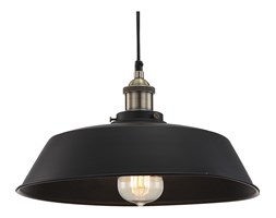 Lampa wisząca KNUD Globo styl industrialny aluminium metal szkło plastik tworzywo sztuczne
