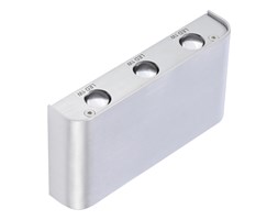 Kinkiet Led Ginno 3 lampa ścienna Azzardo styl nowoczesny aluminium