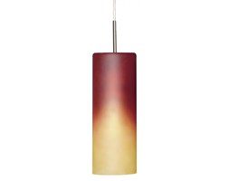Lampa wisząca TROY 1 Eglo styl nowoczesny stal nierdzewna szkło