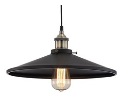 Lampa wisząca KNUD Globo styl industrialny aluminium metal szkło plastik