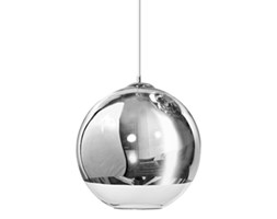 Lampa Wisząca Silver Ball 25 Azzardo styl nowoczesny metal szkło