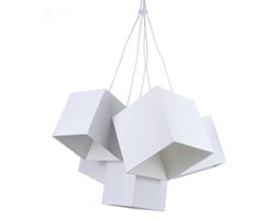 Lampa Wisząca Tora Azzardo styl nowoczesny metal tkanina