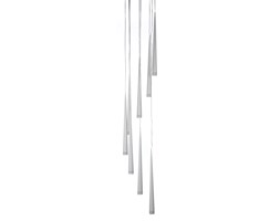 Lampa Wisząca Stylo 8 Azzardo styl nowoczesny metal szkło