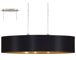 Lampa wisząca MASERLO 4 Eglo styl nowoczesny, stal nierdzewna, tkanina