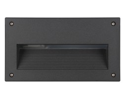 Lampa zewnętrzna ścienna BASALT I Nowodvorski aluminium pc tworzywo sztuczne