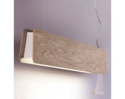 Lampa wisząca LED OSLO Nowodvorski styl ekologiczny drewno stal