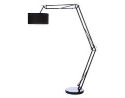 Lampa Stojaca Bosse Azzardo styl retro vintage metal tkanina