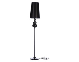 Lampa Stojaca Baroco Azzardo styl glamour kryształ pałacowy dworkowy metal tkanina