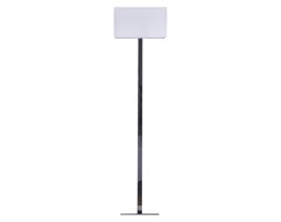 Lampa Stojaca Martens Azzardo styl nowoczesny metal tkanina