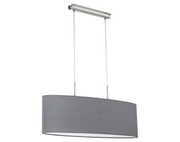 Lampa wisząca PASTERI 2 Eglo styl skandynawski stal nierdzewna tkanina