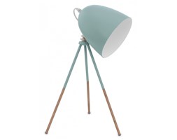 Lampka stołowa DUNDEE Eglo styl retro, vintage, stal nierdzewna