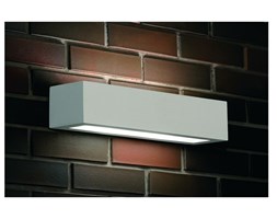 Lampa przyścienna GIPSY PROSTOKĄT M Nowodvorski styl minimalistyczny, ceramika, gips, szkło
