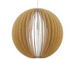 Lampa wisząca COSSANO Eglo styl ekologiczny, stal nierdzewna, drewno
