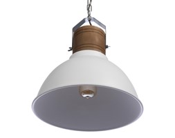 Lampa Wisząca Duncan Azzardo styl industrialny metal drewno