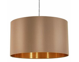 Lampa wisząca MASERLO 1 Eglo styl nowoczesny stal nierdzewna tkanina