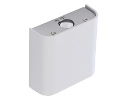 Kinkiet Led Ginno 1 lampa ścienna Azzardo styl nowoczesny aluminium