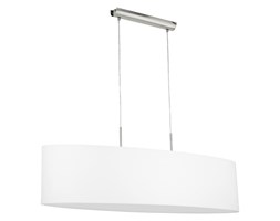 Lampa wisząca PASTERI 2 Eglo styl skandynawski stal nierdzewna tkanina