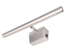 Kinkiet Led Lark Nikiel Azzardo styl nowoczesny aluminium