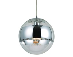 Lampa wisząca GALACTICA Globo styl nowoczesny, metal chromowany, szkło